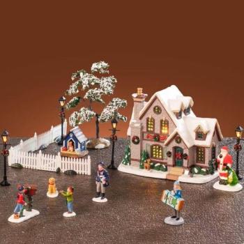 LEMAX 56671 - White Christmas Set